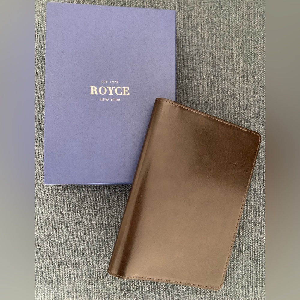Royce Dark Brown Leather Journal